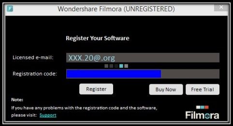 wondershare filmora x free activation code